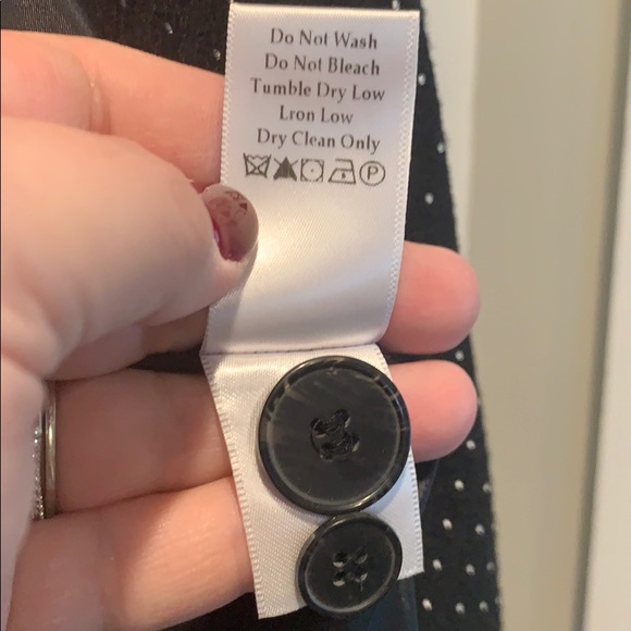 NWT Coldwater Creek Jacquard Dots Blazer - Picture 6 of 8